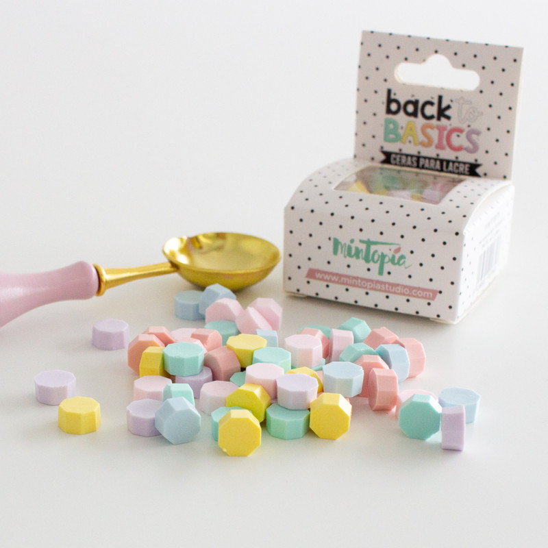 Set mini lacres PASTEL Back to Basic de Mintopía