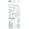 Sello y troquel coordinado Dulce Navidad by Ltts Doodles Back to Basics de Mintopía