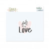 Troquel Fall in love SALVAJE