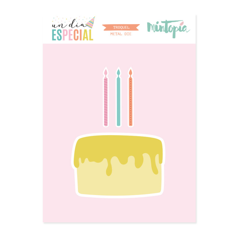 Troquel Tarta Un día especial de Mintopía