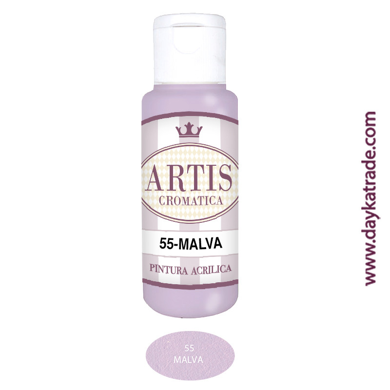 Pintura Acrílica Artis Cromática 55-Malva 60ml