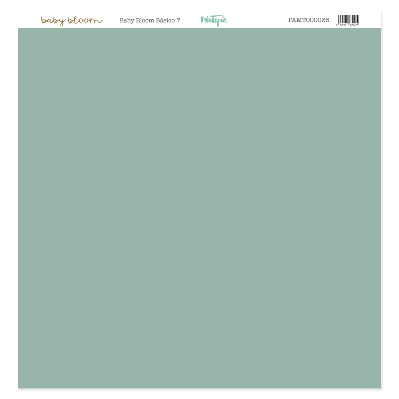 Básico texturizado 12"x12" Color 7 Baby Bloom de Mintopía