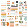 Die cuts Lettering con foil Pensacola de Mintopía