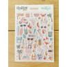 Pegatinas Puffy ilustraciones Pensacola de Mintopía