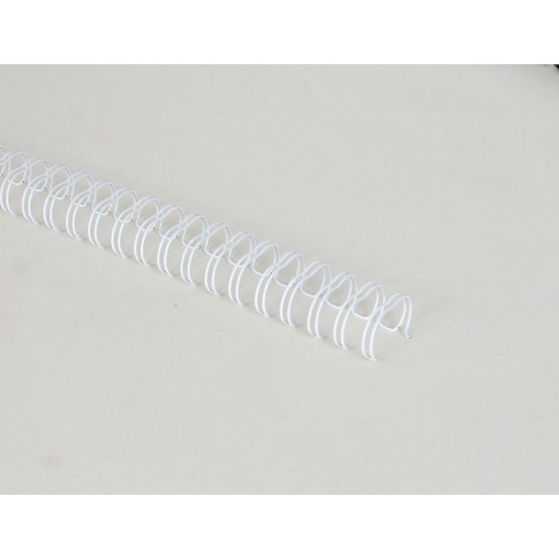 Pack 2 Wire-o 16mm Blanco