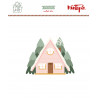 Troquel casita Holly Jolly de Mintopía