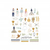 Die cuts comunión EDELWEISS de Lora Bailora