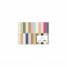 Paper pad 24 papeles estampados a una cara 15,2x20,3 cm EDELWEISS de Lora Bailora