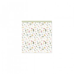 Bloc de 24 papeles estampados a una cara 30,5x30,5 cm EDELWEISS de Lora Bailora