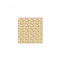 Bloc de 24 papeles estampados a una cara 30,5x30,5 cm EDELWEISS de Lora Bailora