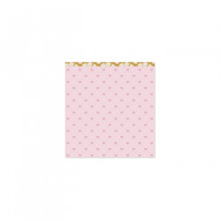 Bloc de 24 papeles estampados a una cara 30,5x30,5 cm EDELWEISS de Lora Bailora