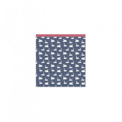 Bloc de 24 papeles estampados a una cara 30,5x30,5 cm EDELWEISS de Lora Bailora