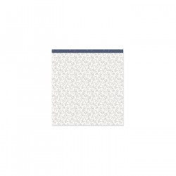 Bloc de 24 papeles estampados a una cara 30,5x30,5 cm EDELWEISS de Lora Bailora