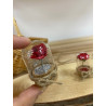 Mini cúpula con rosa GRANDE