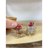 Mini cúpula con rosa GRANDE
