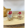 Mini cúpula con rosa GRANDE