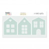 Troquel Back to Basics Casas 3"x4"
