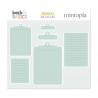 Troquel Back to Basics Clipboards para journaling