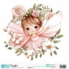 TRANSFER DTF TEXTIL 24x23cm. Flower Fairy 1