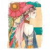 TRANSFER DTF TEXTIL 25x30cm. Boho Girl 4