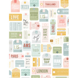 Pad 6"x8" A volar Travel Stories Mintopía