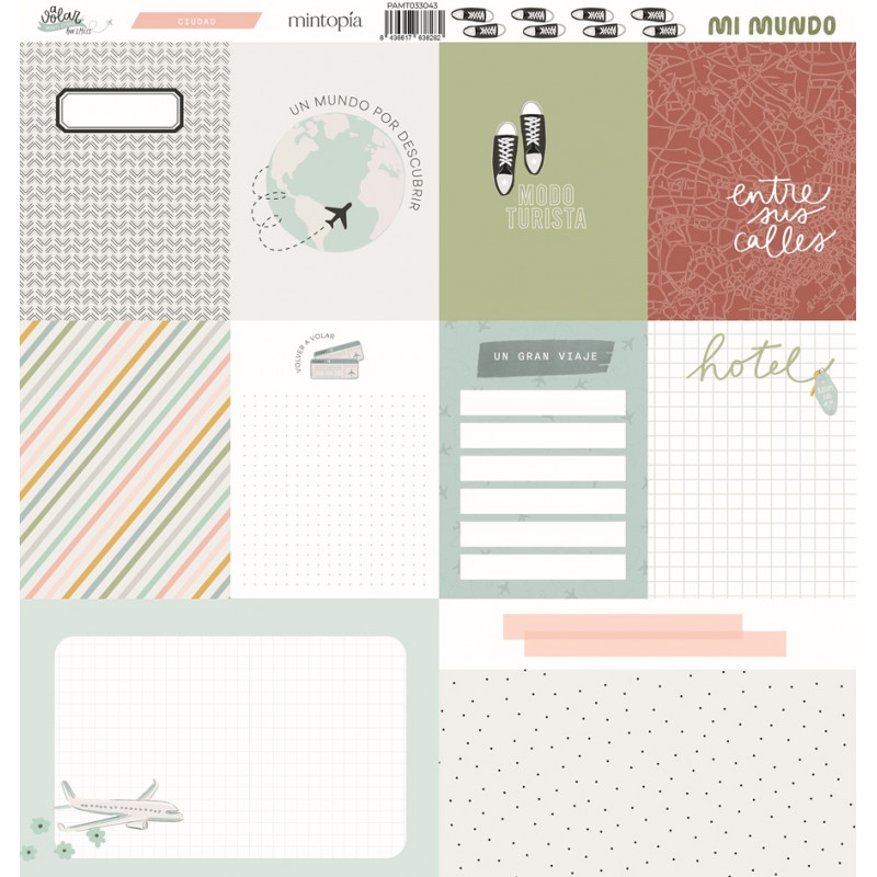 Papel tarjetas A volar - Travel Stories Ciudad