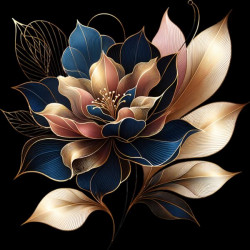 TRANSFER FLOR NEGRA Y...