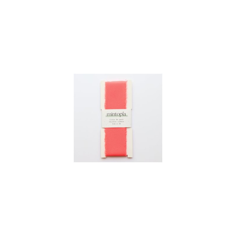 Cinta de gasa Mintopía 4 cm x 3 m Coral