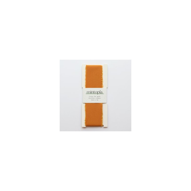 Cinta de gasa Mintopía 4 cm x 3 m Mustard