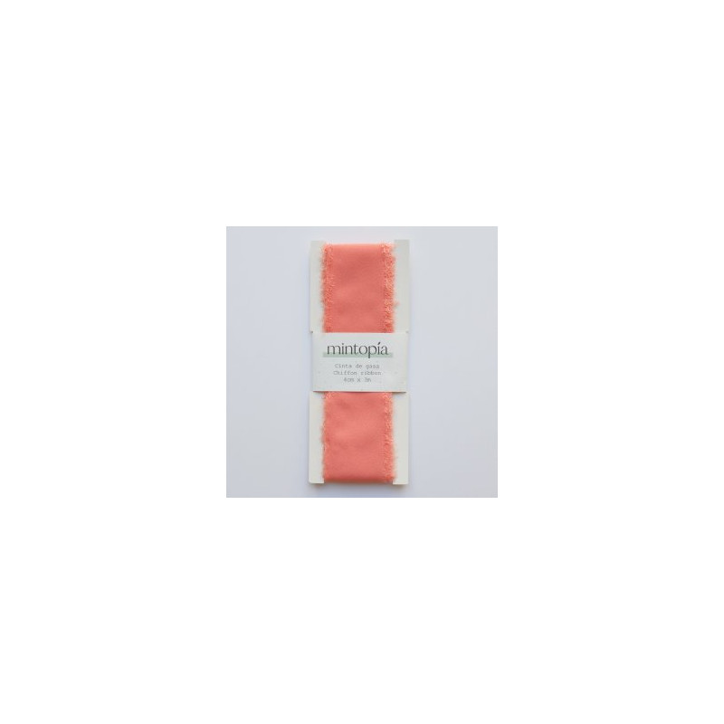 Cinta de gasa Mintopía 4 cm x 3 m Pale Peach