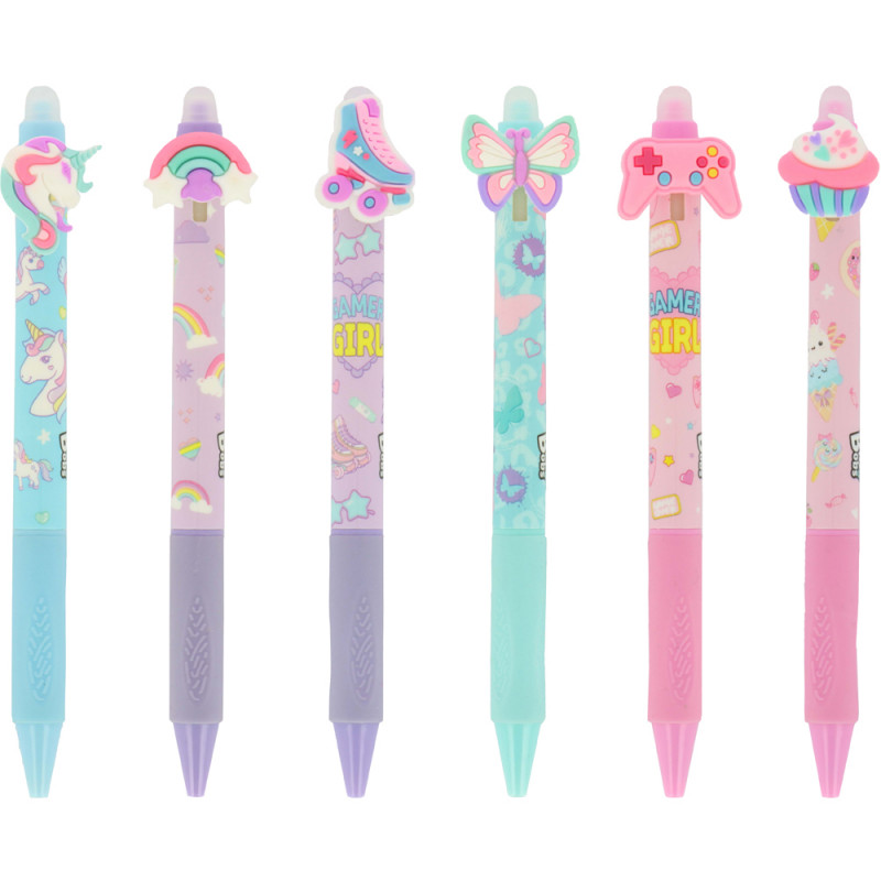 Bolígrafo tinta de gel borrable Unicornio