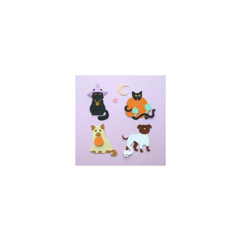 Troquel Peluditos This is Halloween