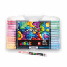 ¡¡PREVENTA!! MALETIN 48 ROTULADORES ACRILICOS BRUSH ALEX BOG