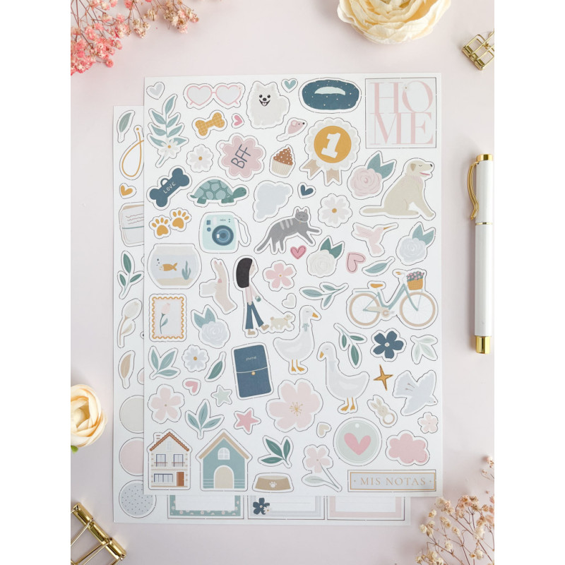 Die Cuts Maitia de Bihotzez Scrap