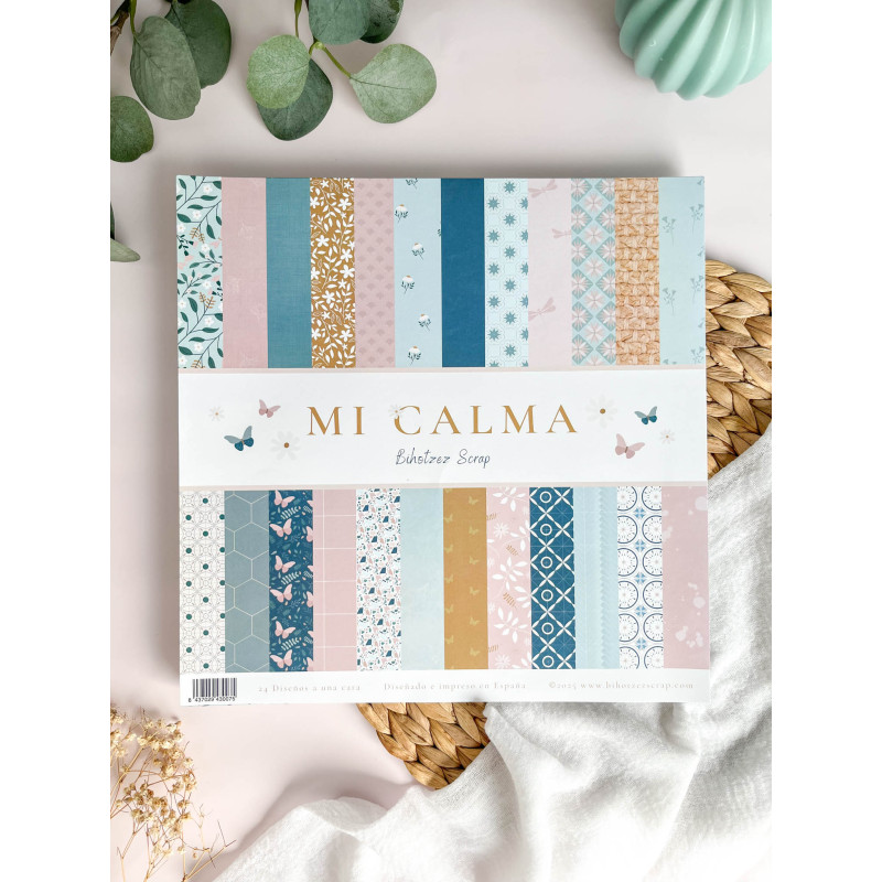 Stack 12x12" Mi Calma de Bihotzez Scrap