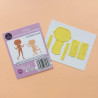 TROQUEL CUERPO GABI EMBARAZADA - COL. INFINITA - SCRAPBOOKING