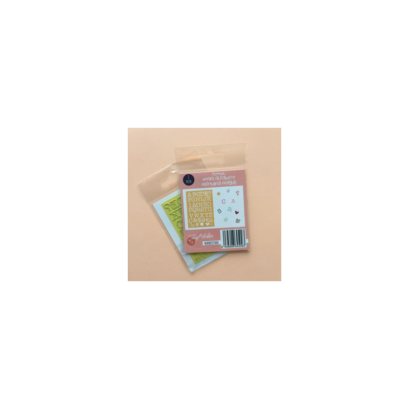 TROQUEL MINI ALFABETO MÁQUINA MINUS - BBC Y EVENTOS - IMPERDIBLES - SCRAPBOOKING