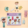 TROQUEL COMPLEMENTOS VIAJES - COL. INFINITA - SCRAPBOOKING