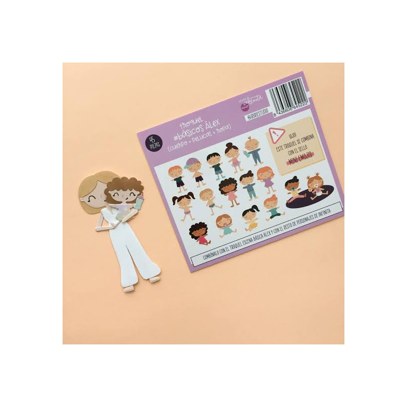 TROQUEL BÁSICOS ÁLEX - COL. INFINITA - SCRAPBOOKING