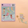 TROQUEL SIRENAS NOA Y GABI - COL. INFINITA - SCRAPBOOKING