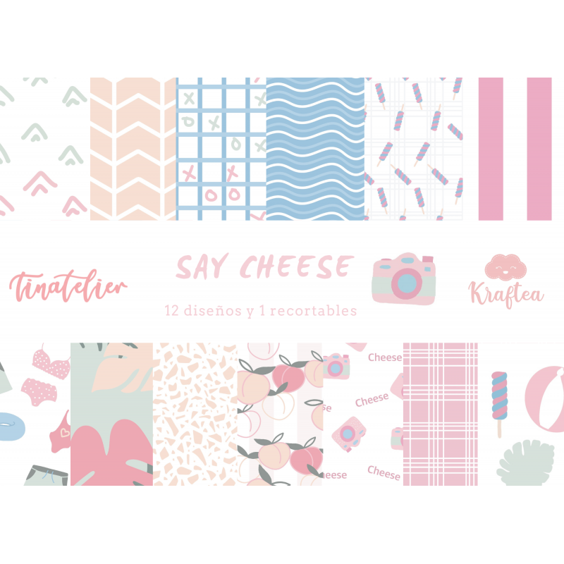 Colección Física Say Cheese A4 by Kraftea