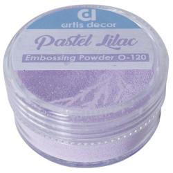 Polvos de Embossing Pastel Lilac de Artis Decor