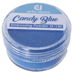 Polvos de Embossing Candy Blue de Artis Decor