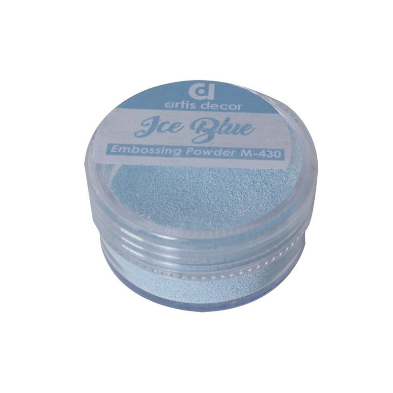 Polvos de Embossing Ice Blue de Artis Decor