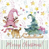 Servilleta 33 x 33 Gnom Reindeer